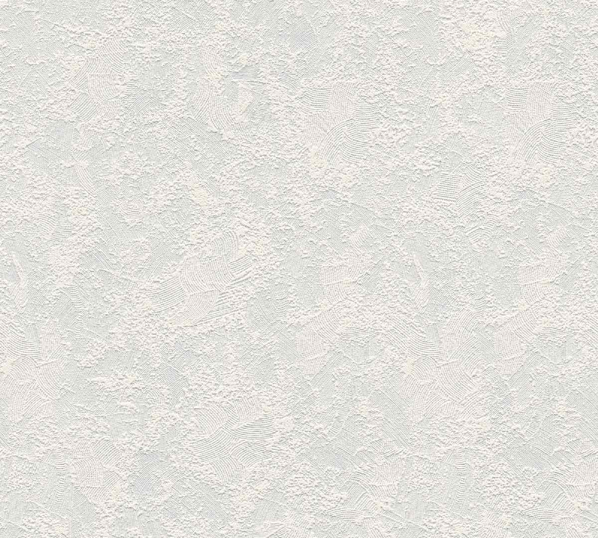 Vliestapete Meistervlies Create 167514 - einfarbige Tapete Muster - Überstreichbar, Weiß